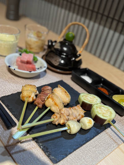 白石 焼き鳥コース3